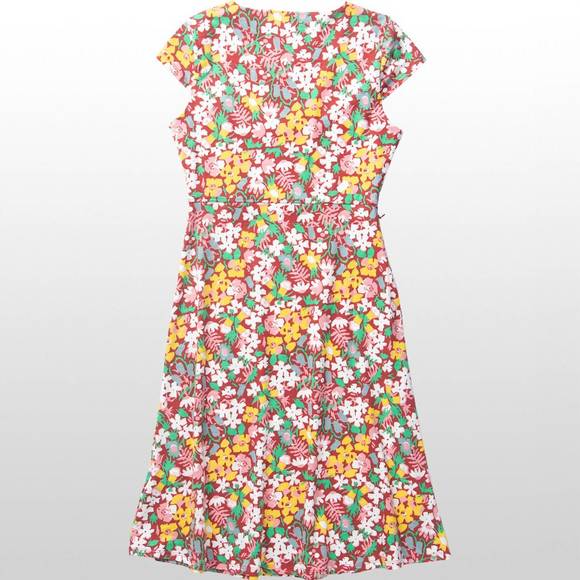 NEW TOAD&CO rosemarie dress in brick garden print - Picture 2 of 3